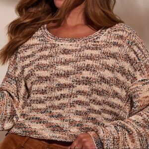 Vici - Jaden Cropped Knit Sweater